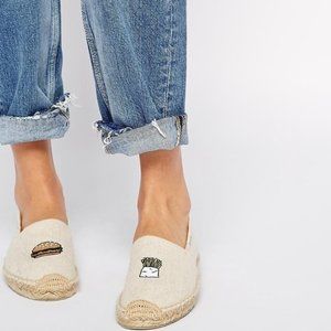 Soludos Jason Polan Burger and Fries Espadrilles